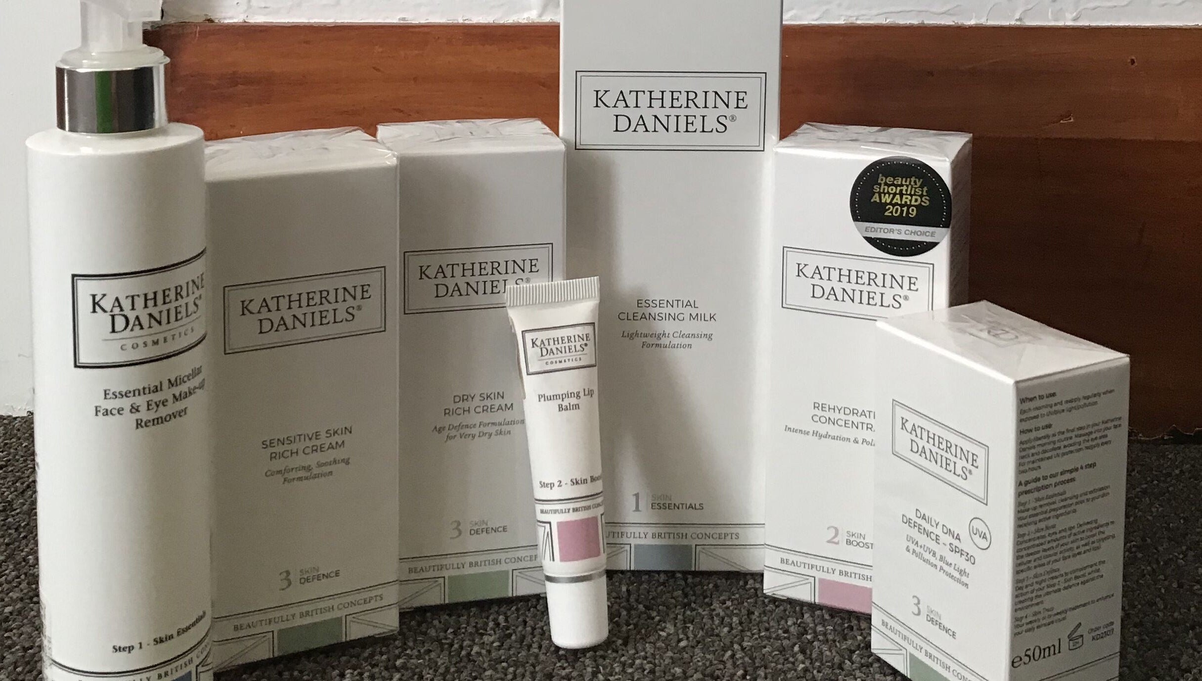 Katherine Daniels skincare products at The Beauty Bach Invers, Invercargill, Southland Region, NZ.