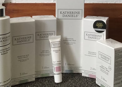 Katherine Daniels skincare products at The Beauty Bach Invers, Invercargill, Southland Region, NZ.