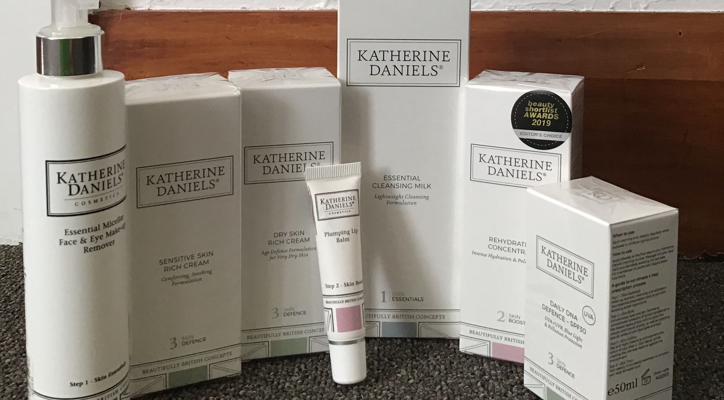 Katherine Daniels skincare products at The Beauty Bach Invers, Invercargill, Southland Region, NZ.