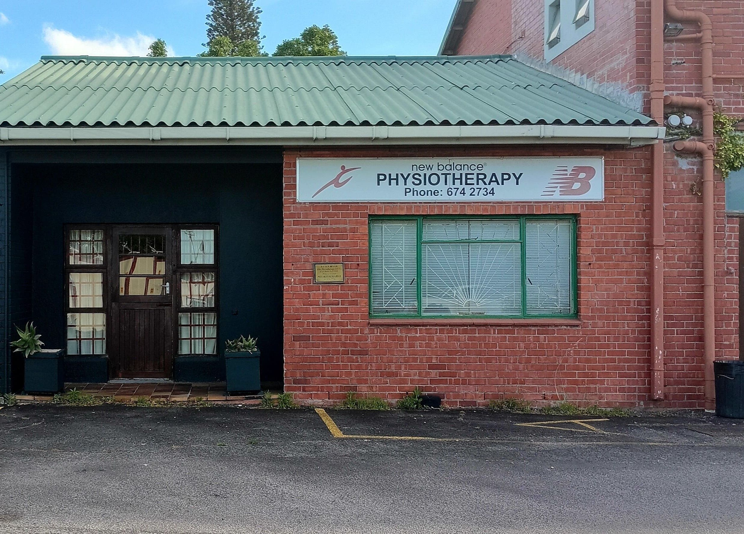 Entrance to a physiotherapy center at Villagers Football Club, Cape Town, Western Cape, ZA.