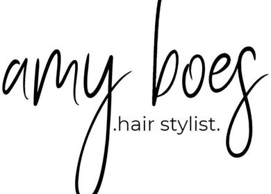 Sophisticated logo of Moxie, Hair by Amy, located in Panama City, Florida, US.