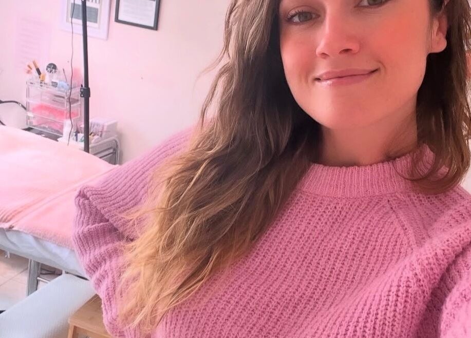 Amy J Lash and Beauty interior with pink decor in Banksia Grove, Western Australia, AU.