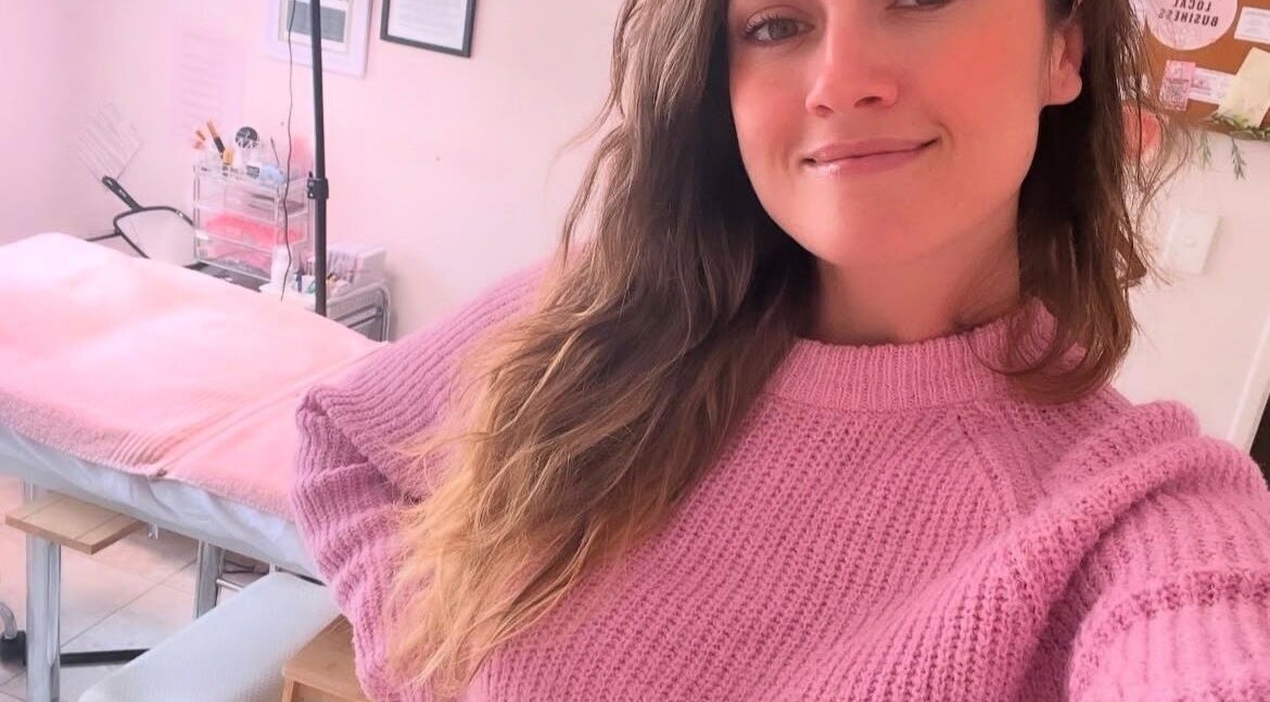 Amy J Lash and Beauty interior with pink decor in Banksia Grove, Western Australia, AU.