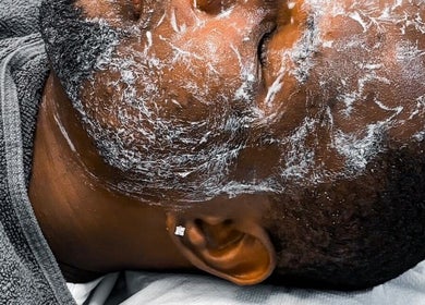 Relaxing facial treatment at Skin and Aesthetics by Danugur, London, England, GB, enhancing skin wellness.