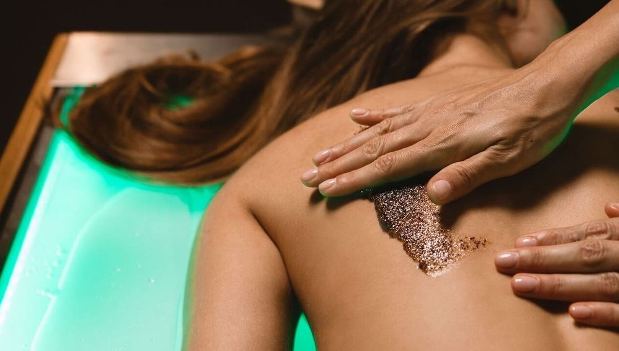 Exfoliation treatment at Danugur Clapham-Stockwell, London, England, GB enhances skin radiance.