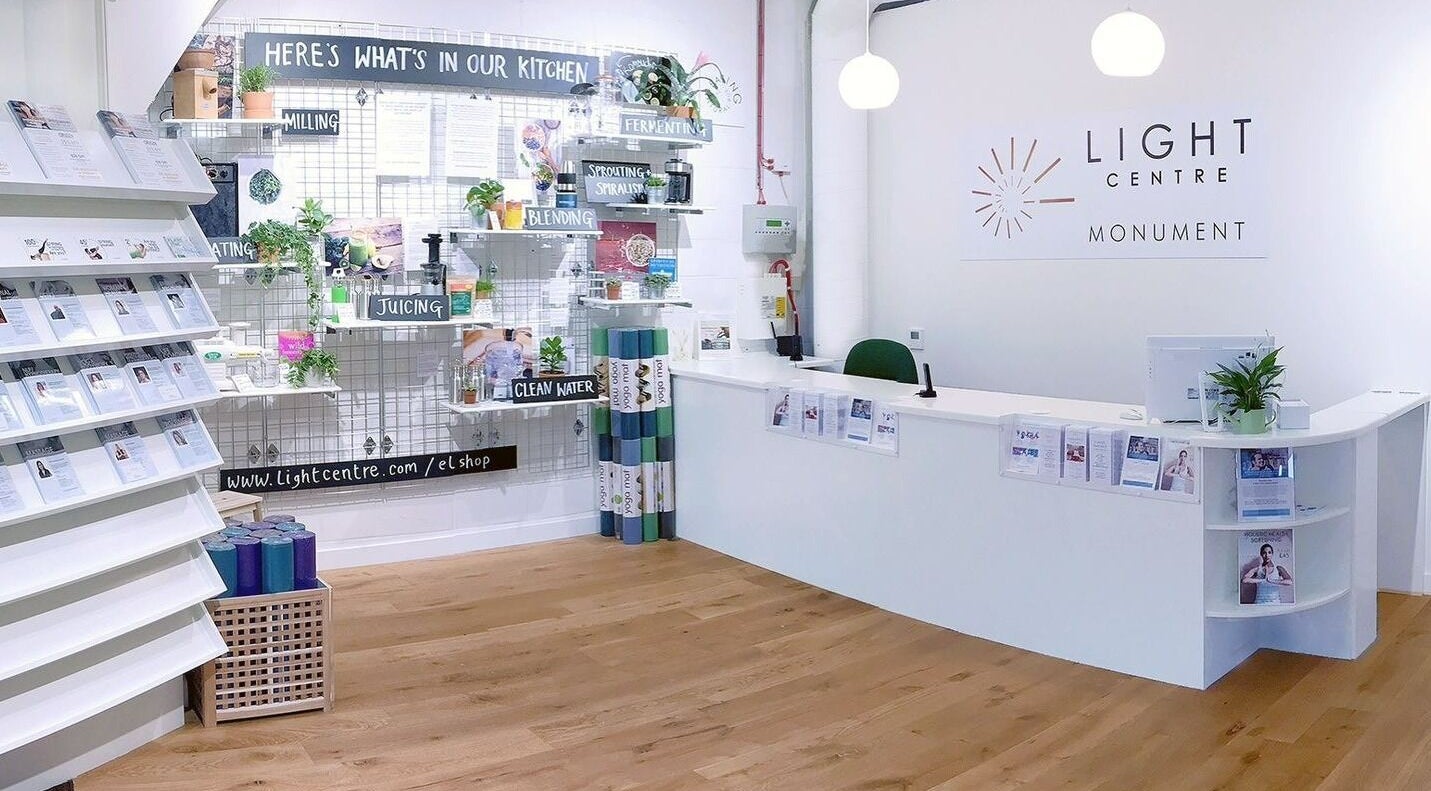 Bright reception at Danugur Monument, London, England, GB with informational displays and modern design.