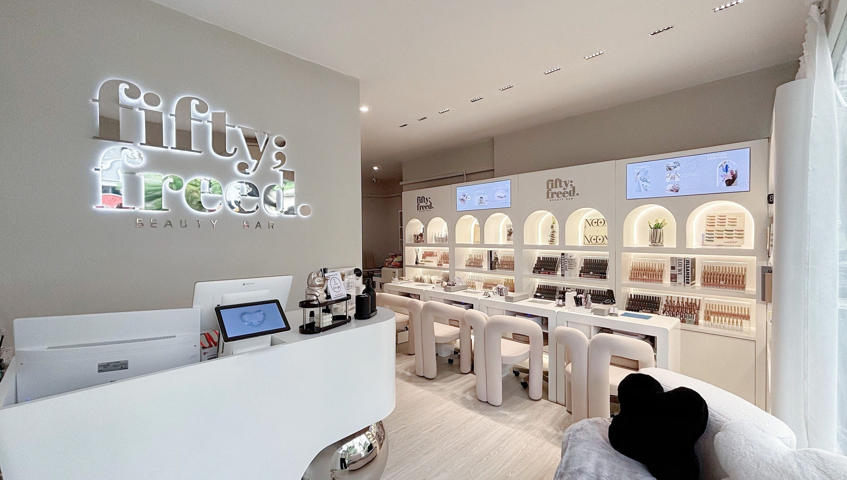 @fiftyfreed.sg - Aljunied interior features modern beauty decor, Singapore, Singapore, SG.