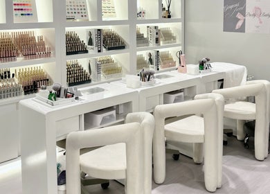 Chic nail salon setup at @fiftyfreed.sg - Kovan offering beauty services in Singapore, Singapore, SG.
