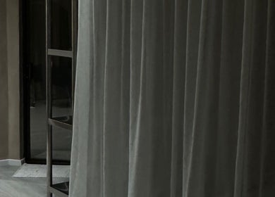 Elegant drapes adding sophistication to BLONDKOP venue in Cape Town, Western Cape, ZA.