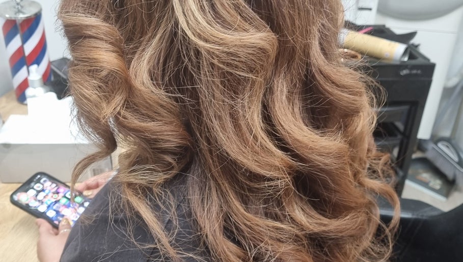 Luscious curls styled at Connie & Co Hairdressing, Melbourne, Victoria, AU.