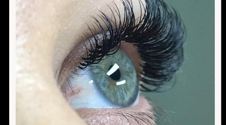 Close-up of styled lash extensions at MyLash Canada, Oakville, Ontario, CA showcasing elegant finish.