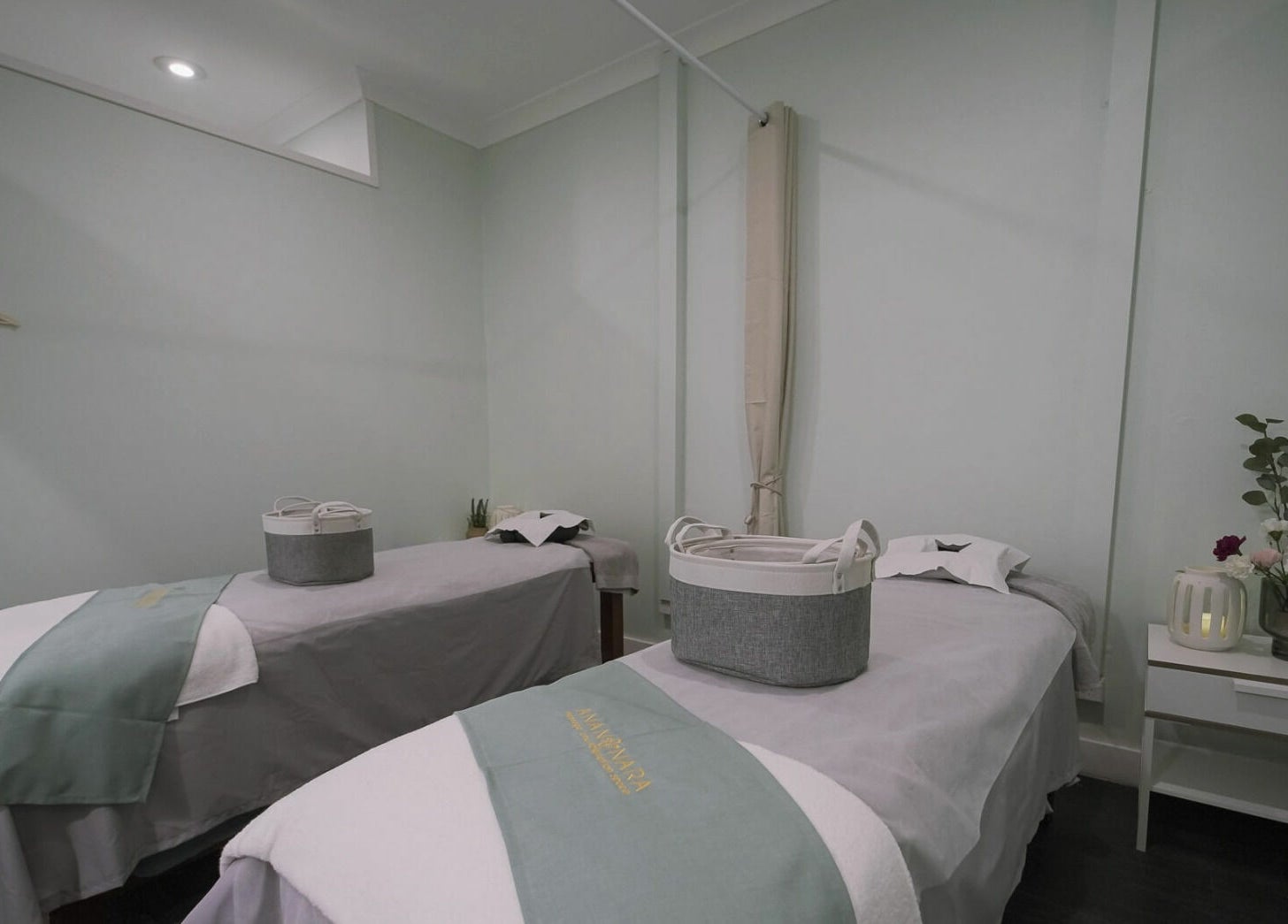 Calm massage room at Anan Nara Massage and Relaxation Space, Glebe, New South Wales, AU.
