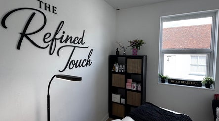 Cozy interior of Lashes by x AA in Alton, England, GB with stylish decor and natural light.