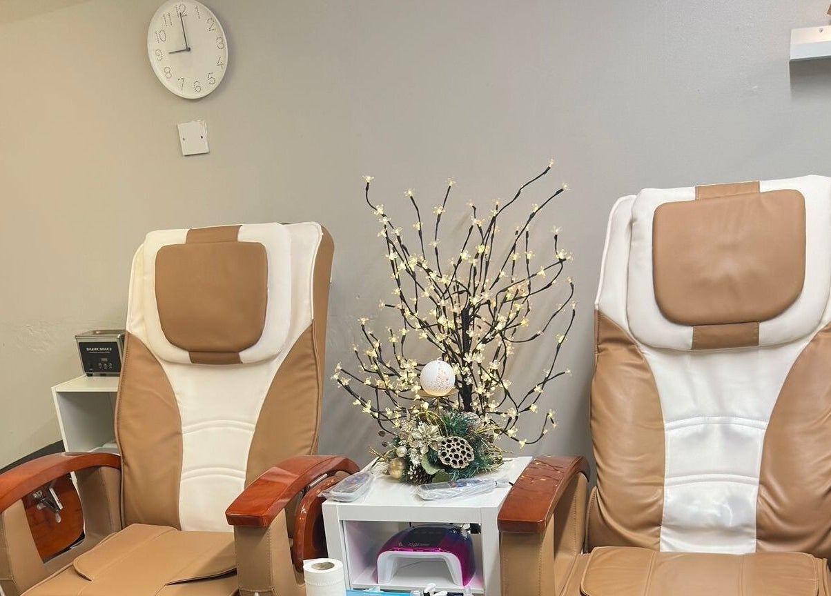Relaxing spa chairs at D Nail, Dublin 22, County Dublin, IE offer a serene atmosphere for customers.