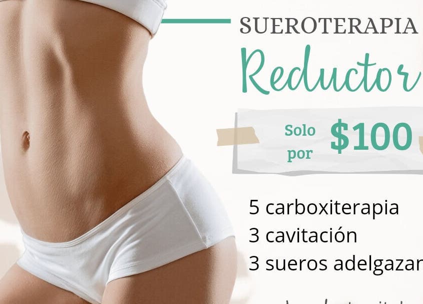 Suero Reductor a buen precio en ADESPA, Guayaquil, GUAYAQUIL, EC. Incluye carboxiterapia y cavitación.