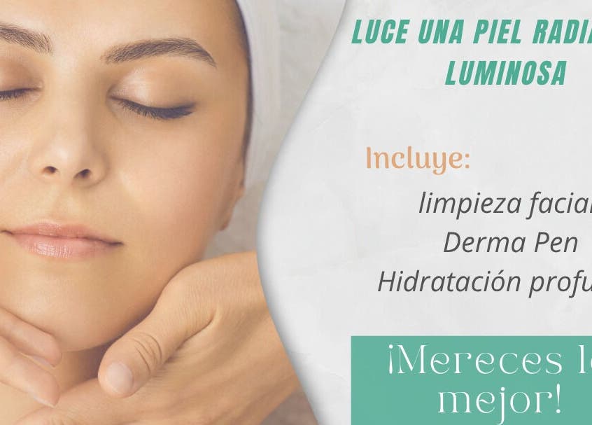 Tratamiento facial en ADESPA, Guayaquil, GUAYAQUIL, EC. Piel radiante con limpieza facial y Derma Pen.