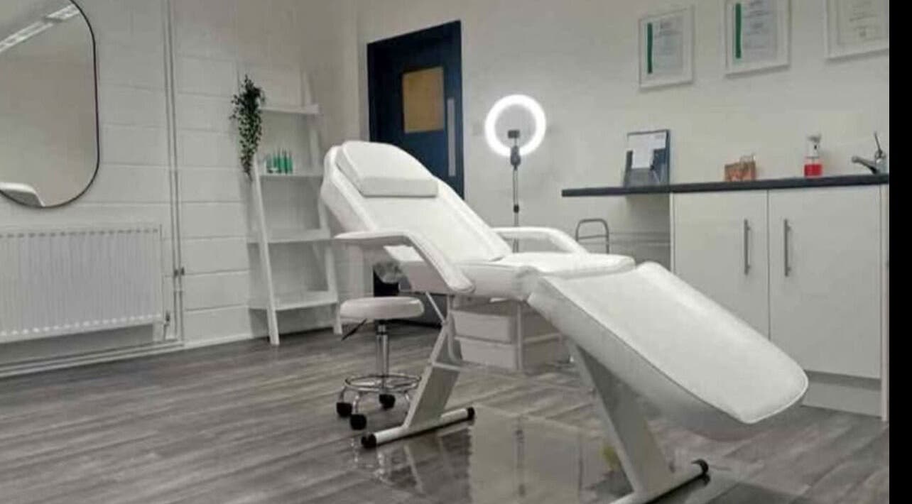 Modern treatment room at Solace Health and Beauty, Weston-super-mare, England, GB.