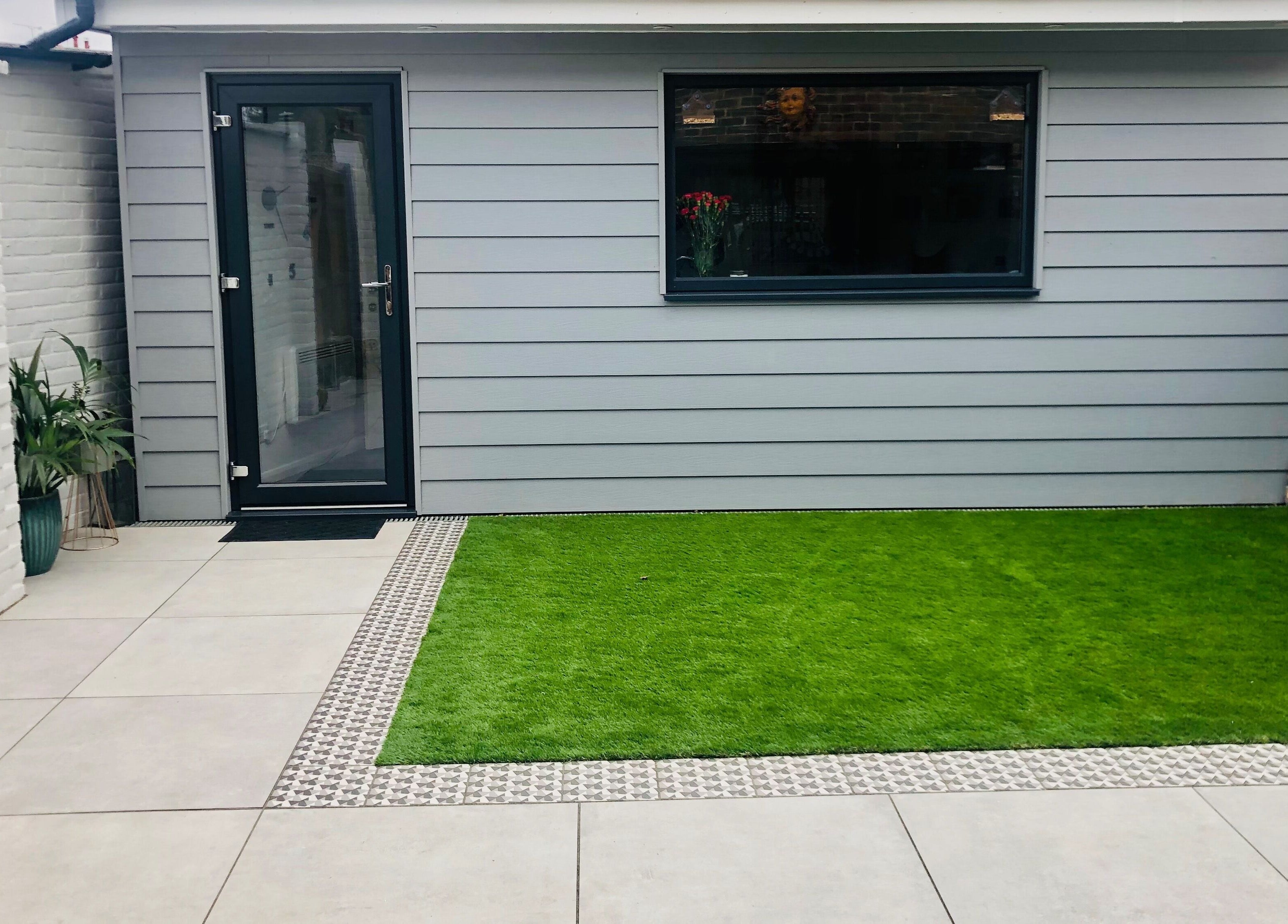 Sleek exterior of The Style Pod venue in Crawley, England, GB with modern design elements.