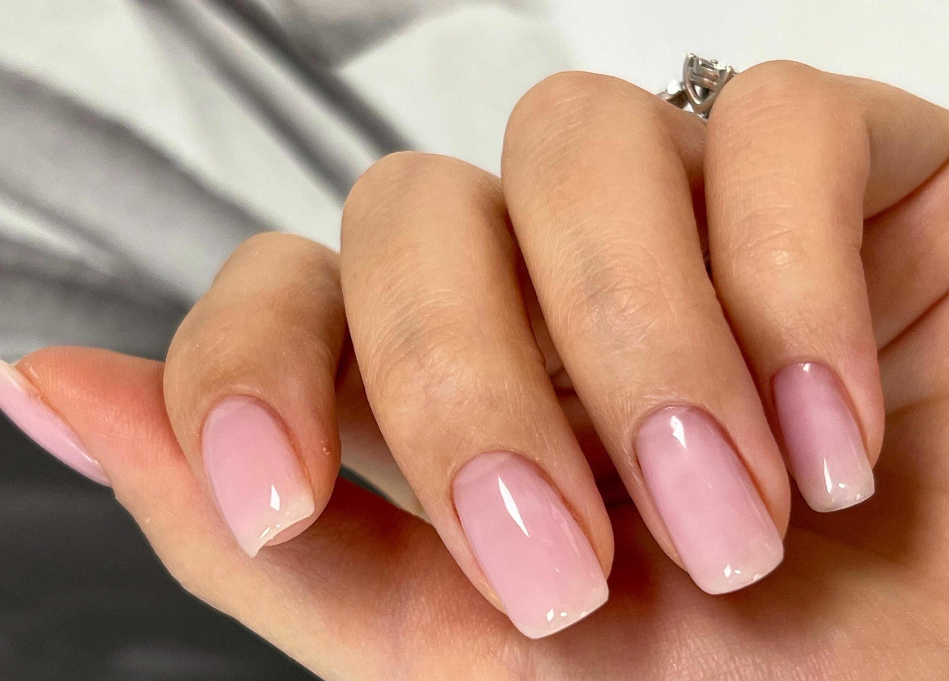 Elegant pink manicure at Get Lashed Beauty Lounge, Abu Dhabi, Abu Dhabi, AE for perfect nails.
