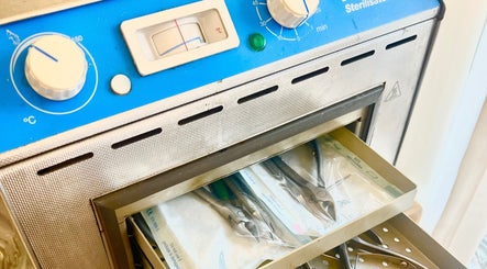 Sterilization equipment at Nica Beauty on Hong Kong Island, HK, ensuring hygienic beauty tools.