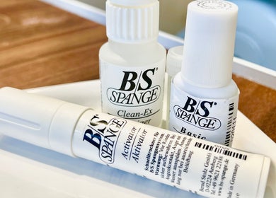 BS Spange nail care products at Nica Beauty, Hong Kong Island, HK for advanced beauty treatments.