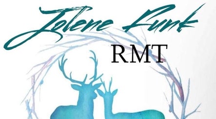 Elegant logo of Jolene Funk RMT with deer art in Saskatoon, Saskatchewan, CA.