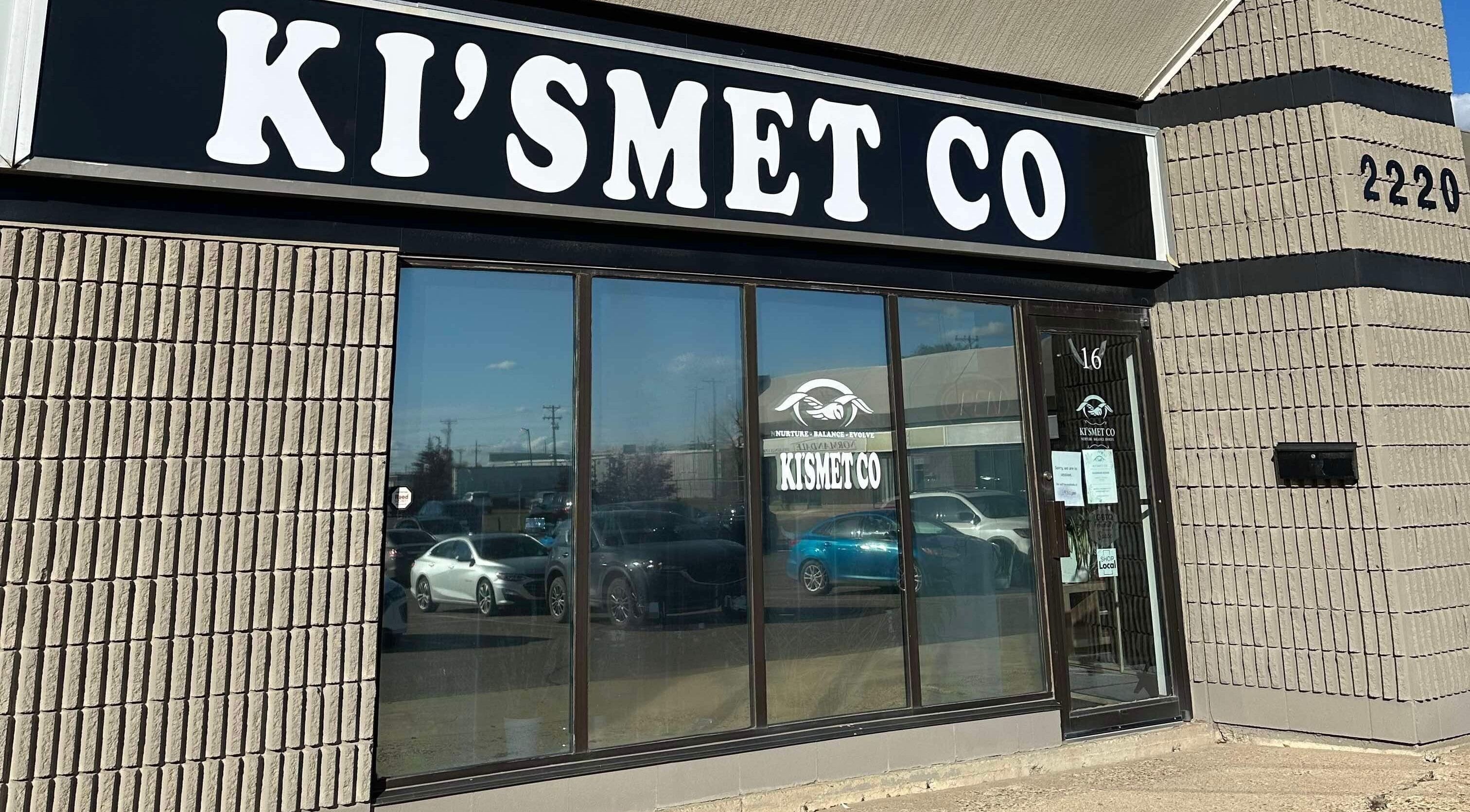 Exterior of Jolene Funk RMT at 2220 Saskatoon, Saskatchewan, CA showcasing modern brickwork and signage.