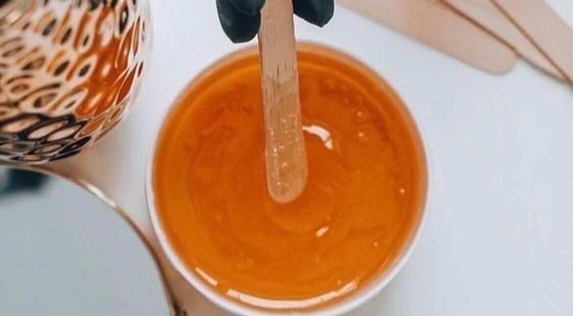 Golden wax ready for treatment at Nitah Spa and Beauty in Windhoek, Khomas Region, NA.