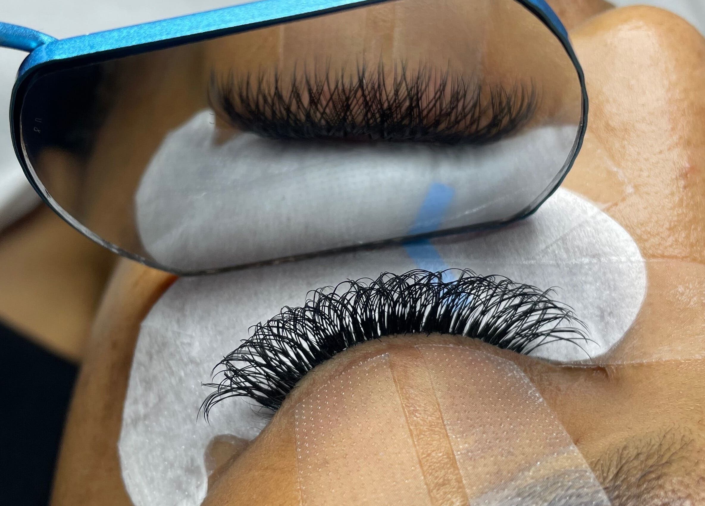 Eyelash extensions at Nitah Spa and Beauty, Windhoek, Khomas Region, NA, showcasing precision and elegance.