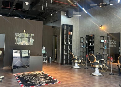Le Mirage beauty salon interior with stylish decor in Doha, Doha Municipality, QA.