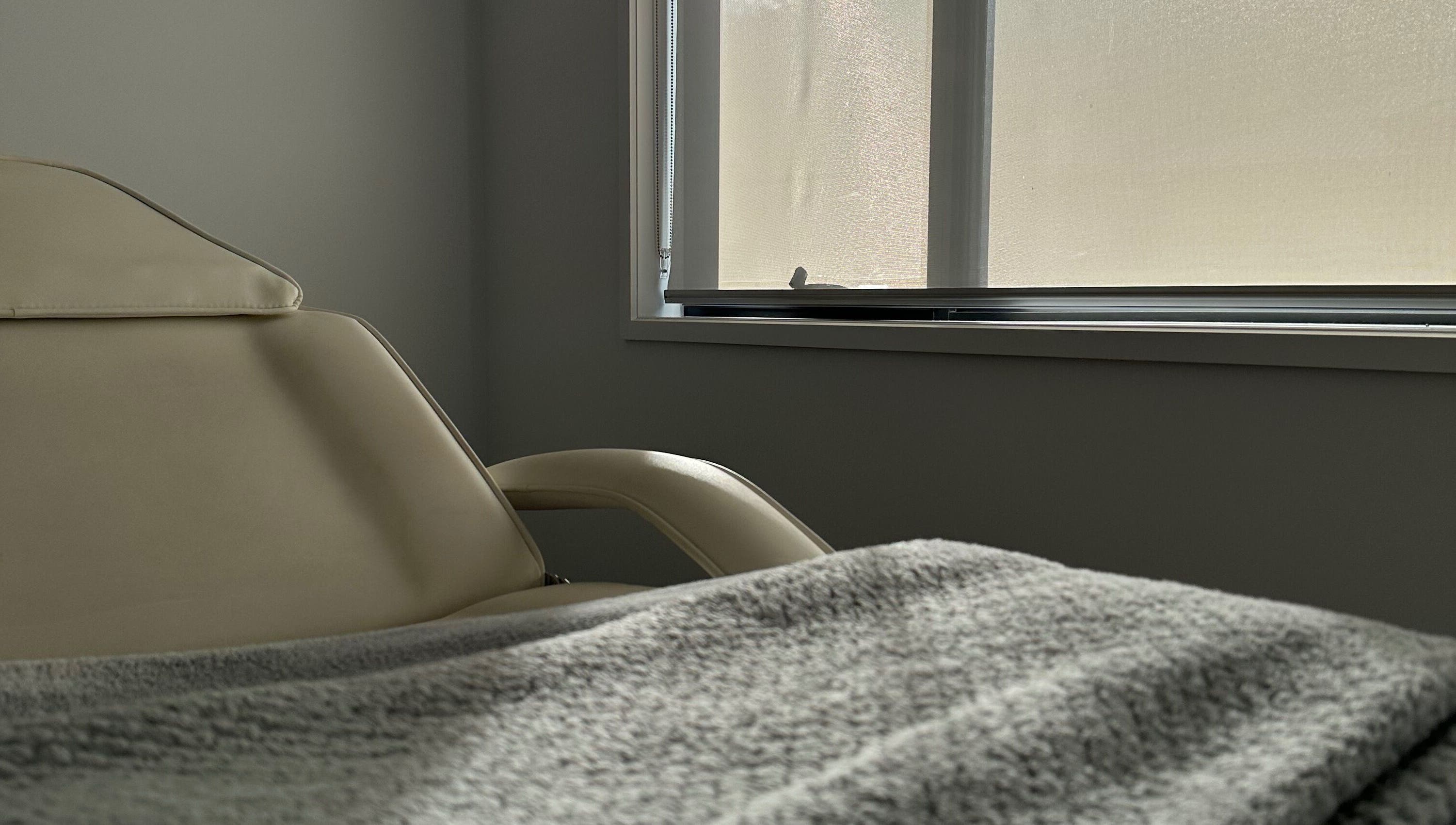 Calm treatment room at Beauty by Kaylea Redman, Mornington, Tasmania, AU with a relaxing ambiance.