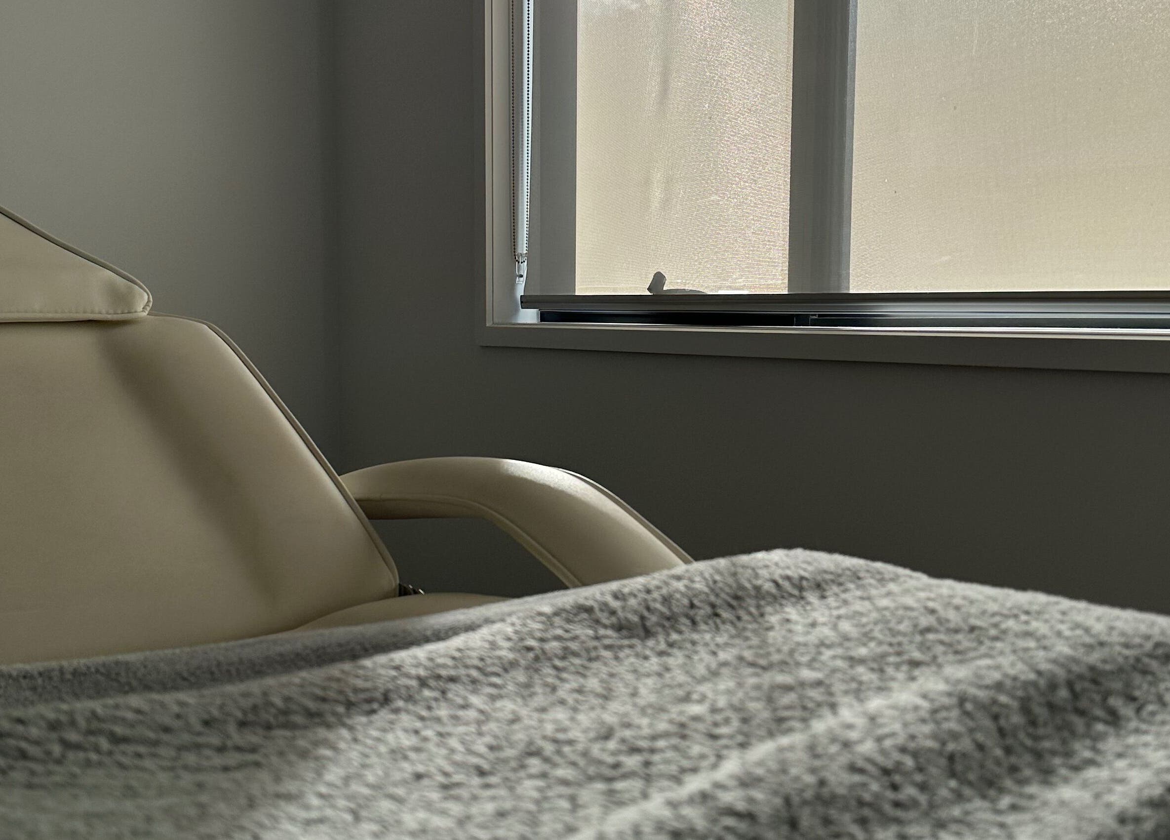 Calm treatment room at Beauty by Kaylea Redman, Mornington, Tasmania, AU with a relaxing ambiance.