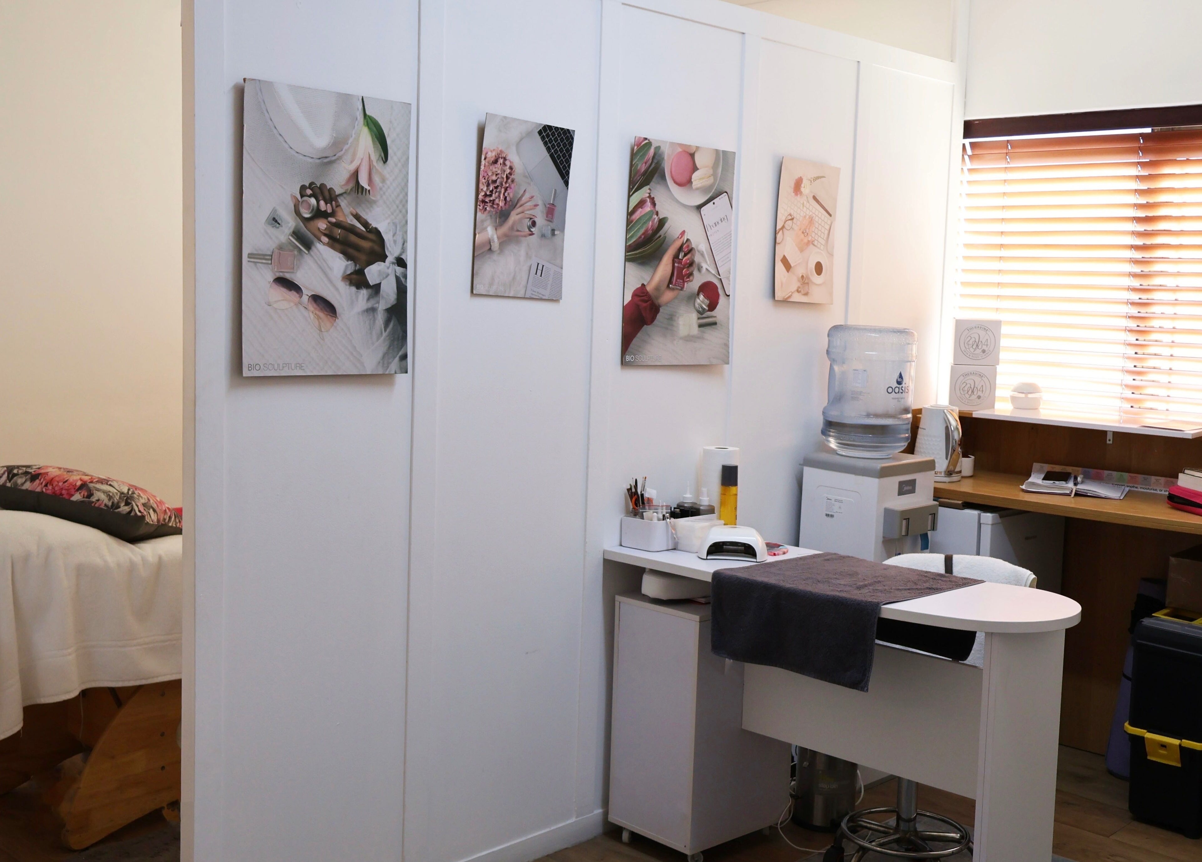 Cozy treatment room at Lindsay Jordaan Beauty Boutique, Cape Town, Western Cape, ZA featuring serene decor.