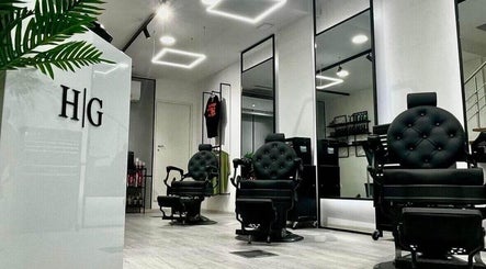 Интериор на Hansel and Gretel Barber - Dobrich, модерен салон в Добрич, Добрич, BG.