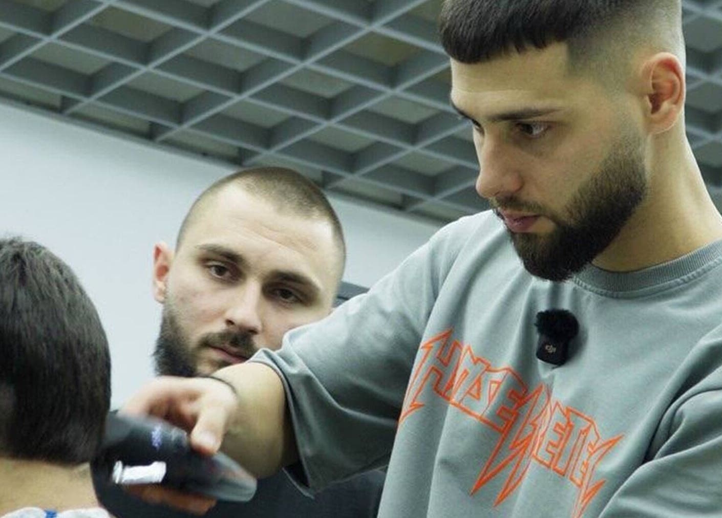 Млада група стилисти работи в Hansel and Gretel Barber Academy Plovdiv, Plovdiv, Plovdiv, BG.