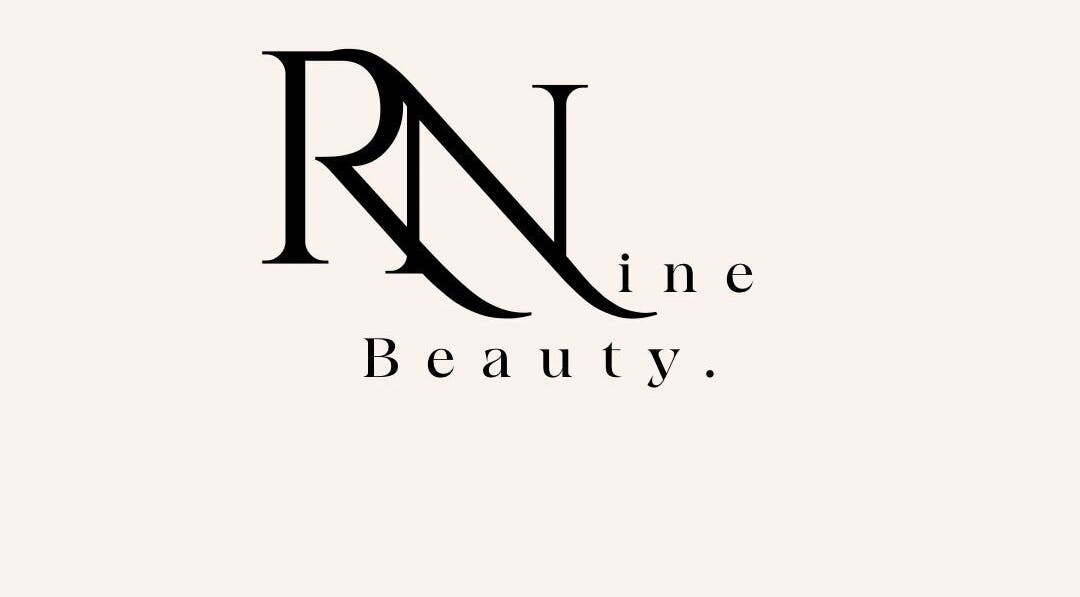 RNine Beauty logo with elegant font, based in Thornton Heath, England, GB.