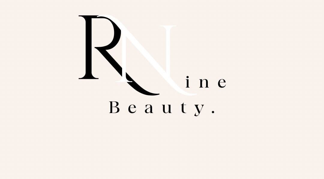RNine Beauty logo in stylish font, located in Thornton Heath, England, GB.
