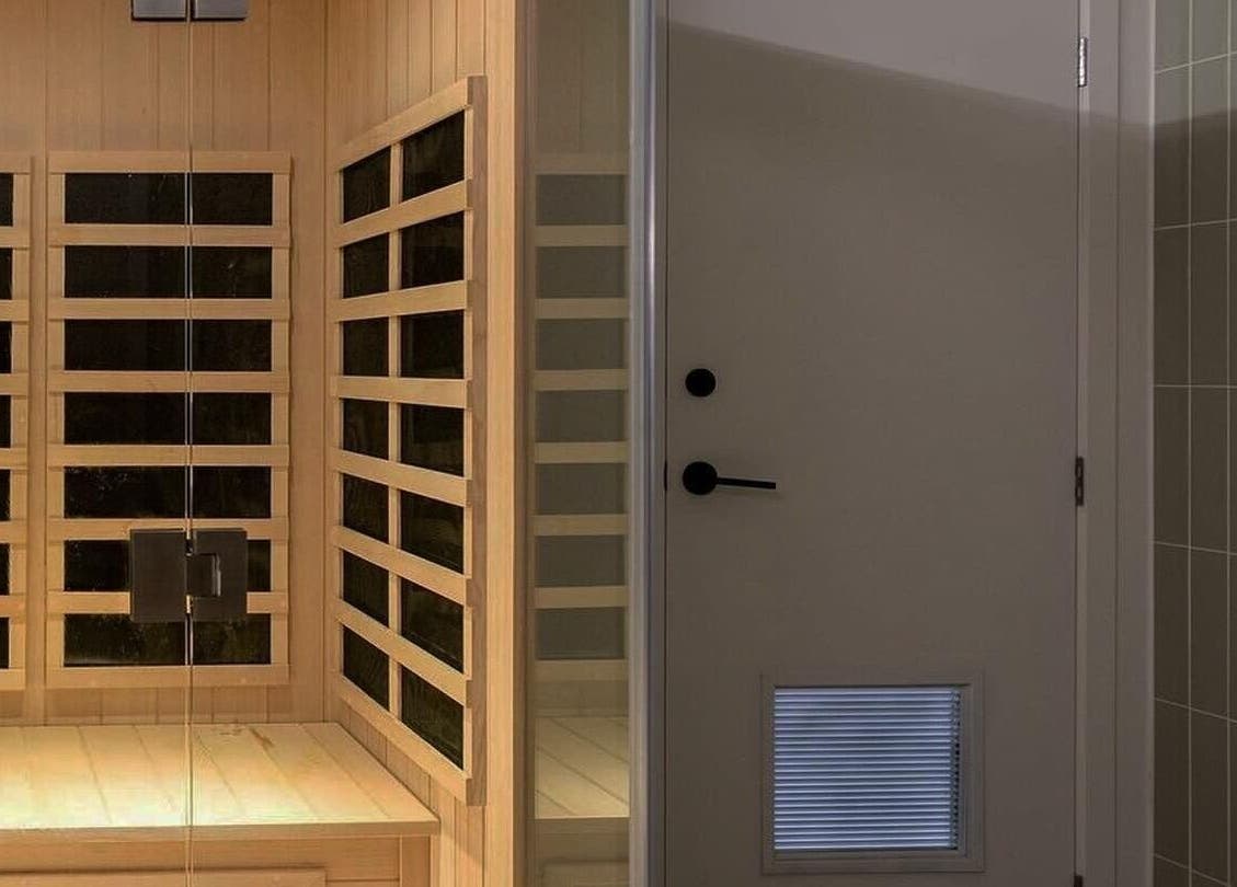 Luxurious sauna at WYLD Howick in Auckland, Auckland, NZ for ultimate relaxation and wellness.
