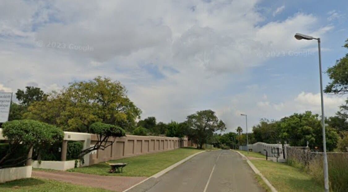 Ozone venue entrance in Roodepoort, Gauteng, ZA with lush greenery and modern architecture.