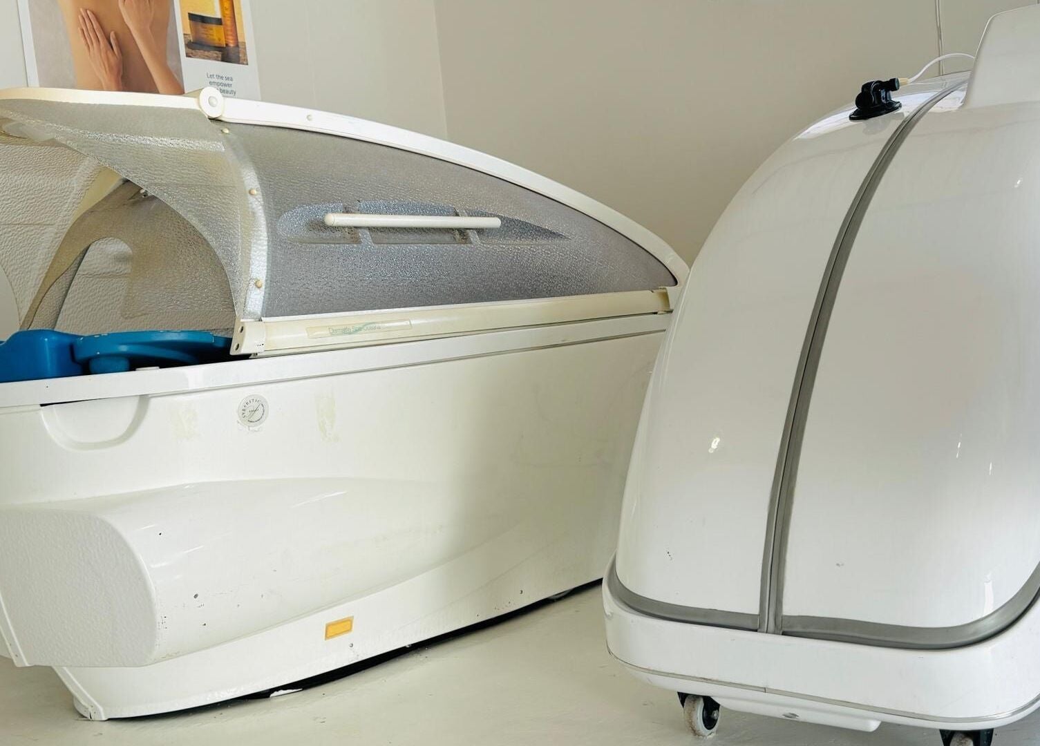 Revitalizing spa pods at Face it Spa in Tsumeb, Oshikoto Region, NA, offer cutting-edge wellness experiences.