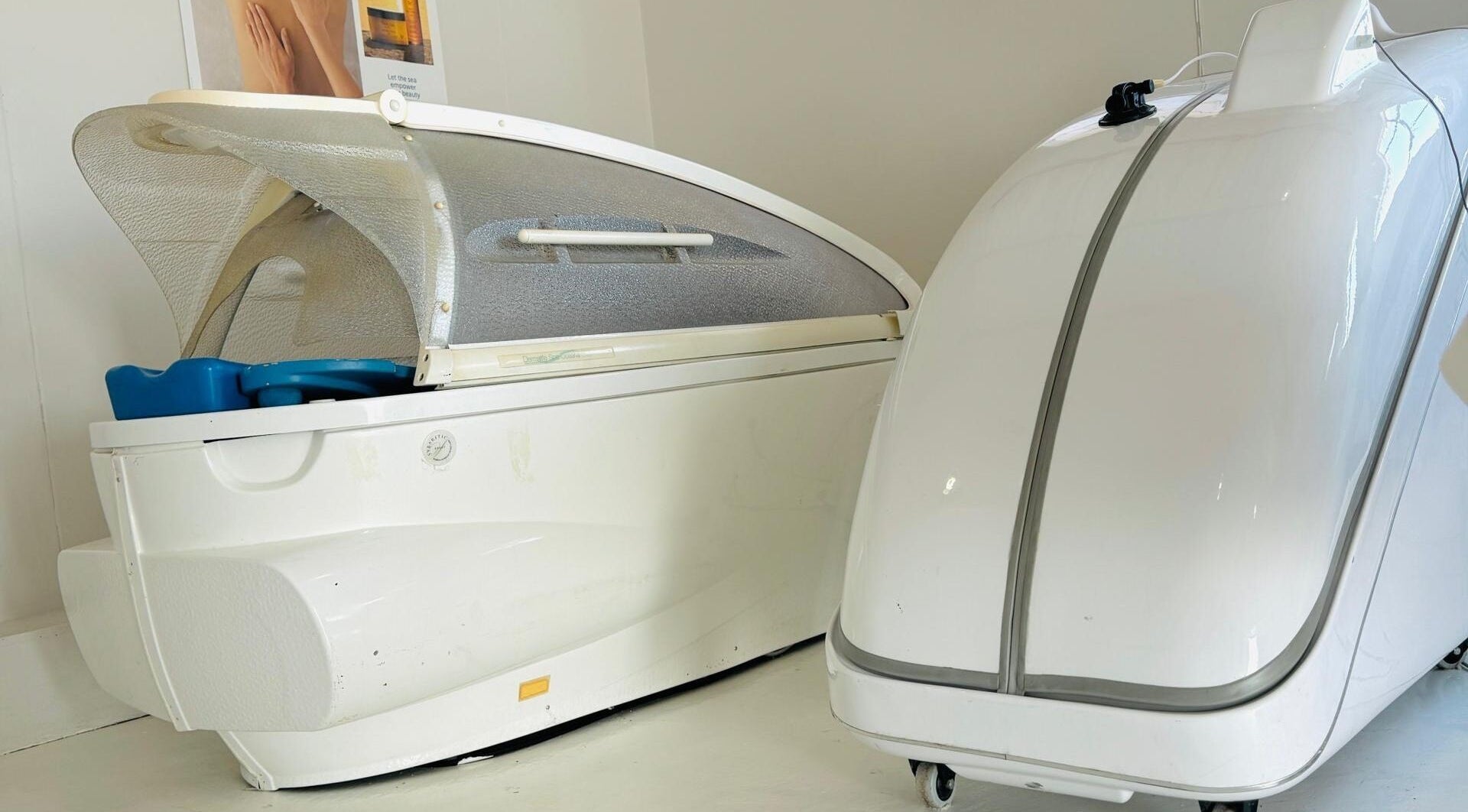 Revitalizing spa pods at Face it Spa in Tsumeb, Oshikoto Region, NA, offer cutting-edge wellness experiences.