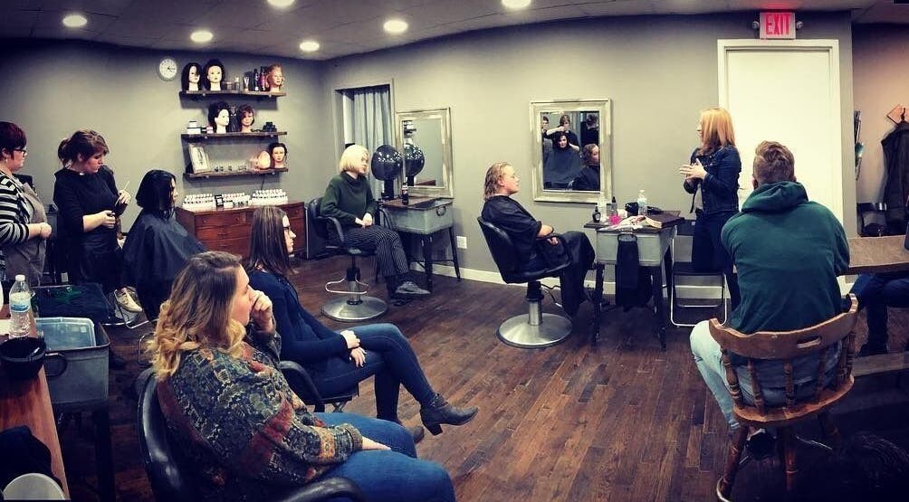 Participants engage in a beauty workshop at Craft Education, Novi, Michigan, US, enhancing styling skills.