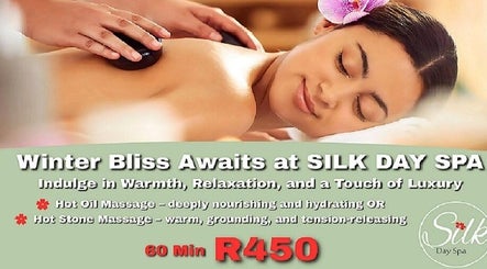 Relaxing hot stone massage at Silk Day Spa in Sandton, Gauteng, ZA for complete winter bliss.