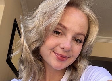 Fresh hairstyle by Hair by Sharon @ Envy, Boksburg, Gauteng, ZA showcasing radiant blonde locks.