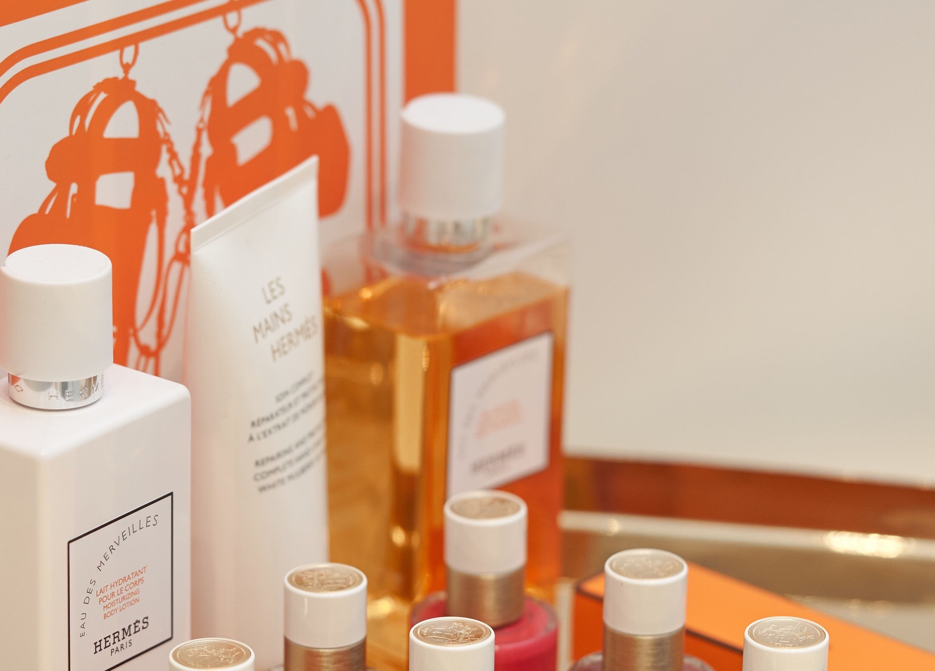 Luxurious skincare products displayed at Dee Salon, Riyadh, Riyadh Province, SA, enhancing beauty experiences.