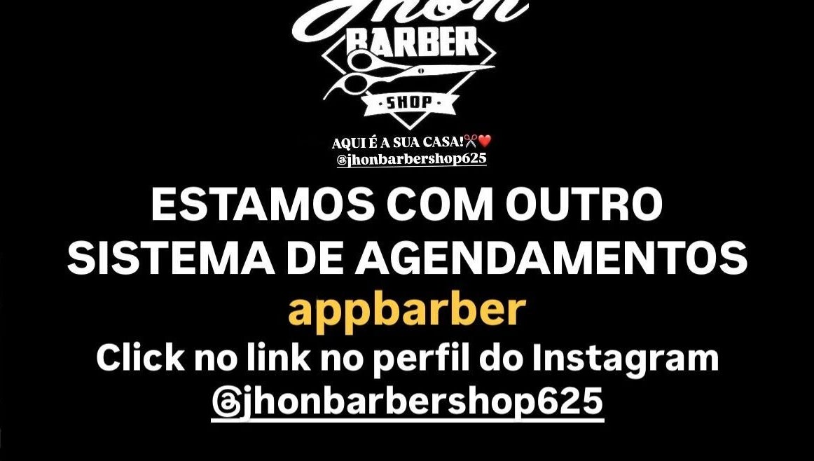 Atualização de sistema de agendamento no Jhon Barber Shop 2, Araguaína, Tocantins, BR.