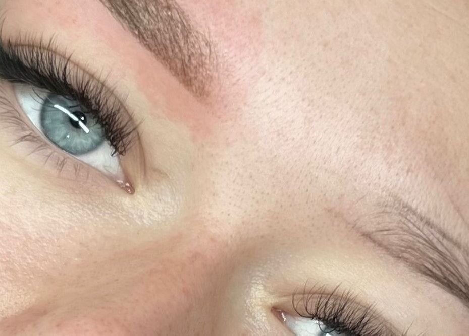 Close-up of expertly styled lashes at Vi.LashYou Westmount, London, Ontario, CA.