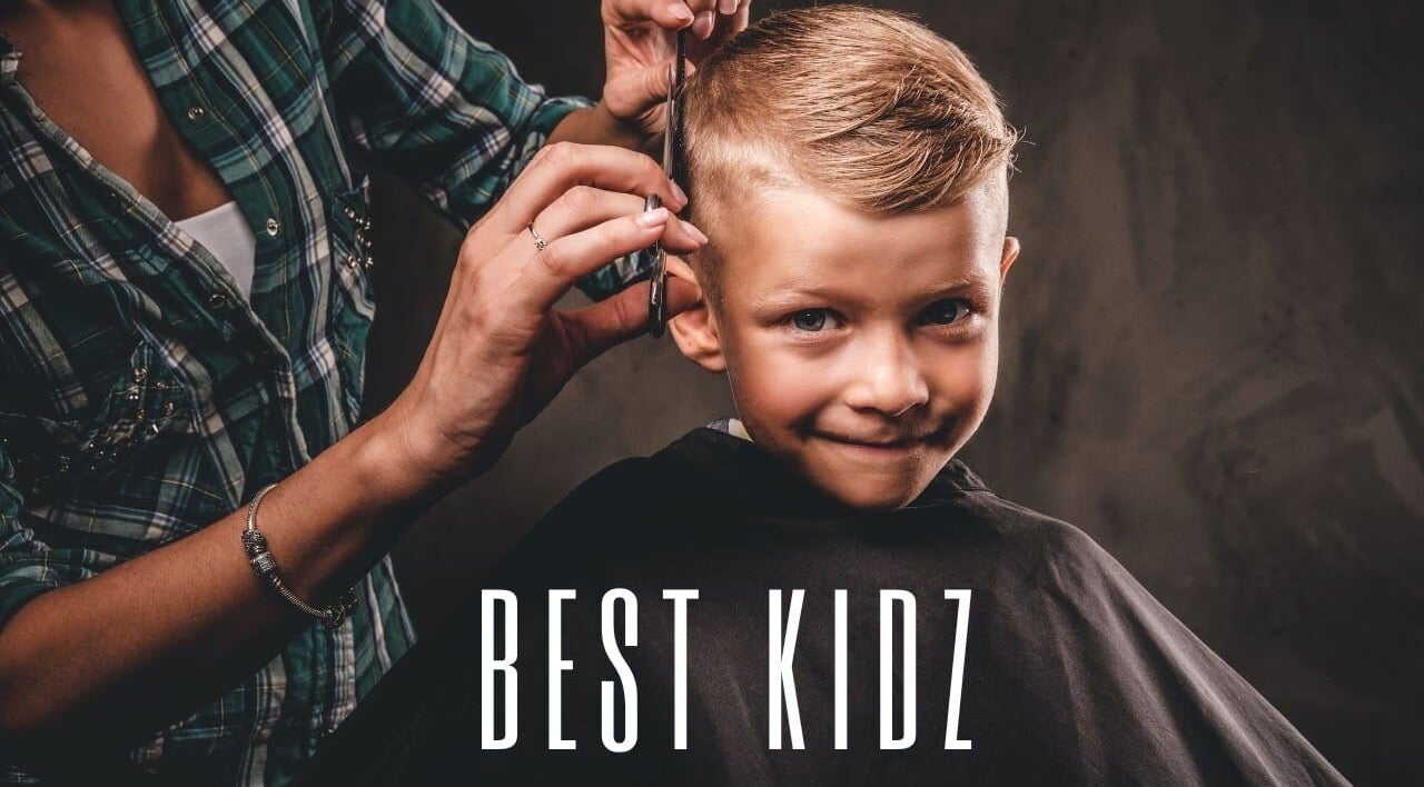 Child enjoying a haircut at Kids Best UAE, Dubai, Dubai, AE.