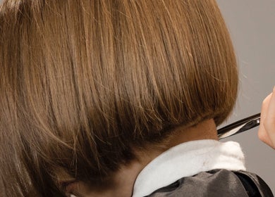 Precision haircut at Kids Best UAE, Dubai, Dubai, AE showing stylish short bob for modern look.