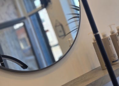 Stylish mirror and beauty products at 519 Woodborough Road Mapperley NG3 5FR, Nottingham, England, GB.